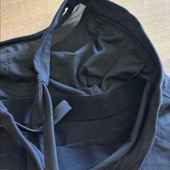 Lululemon Black Mesh Inset Crossback Workout Tank, Black - Picture 8 of 10